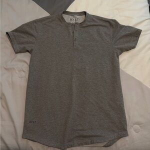 BYLT Basics Lux Gray Henley
